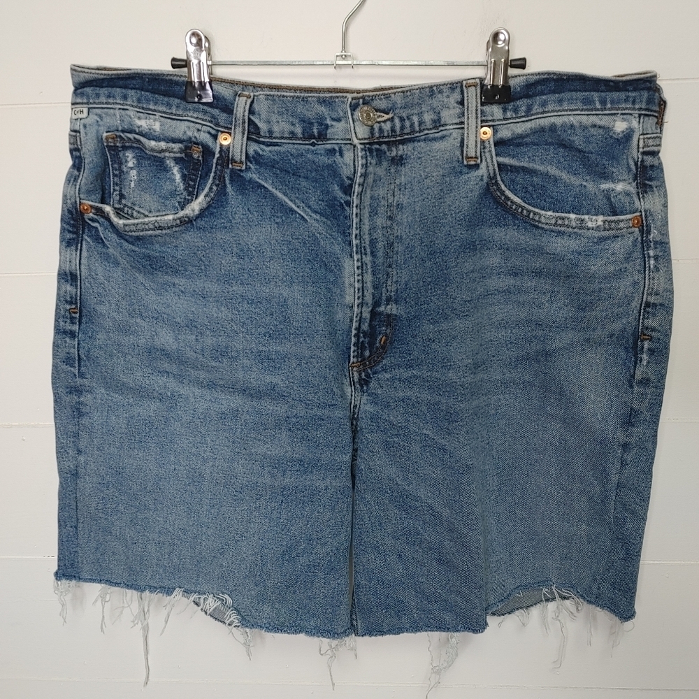 Citizens Of Humanity Paloma Baggy Cutoff Jean Shorts Size 34
